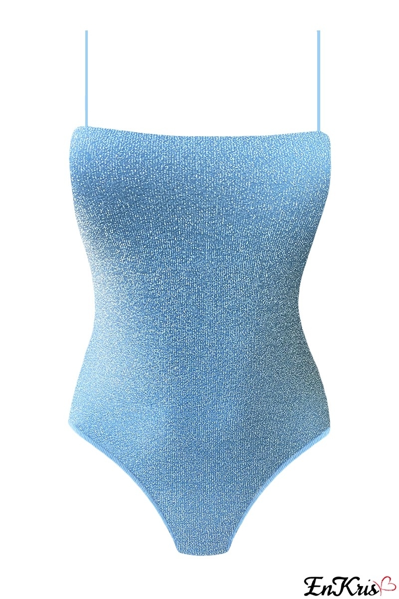 ONLINE WOMEN'S CLOTHING POWDER BLUE - BODYSUIT JADE