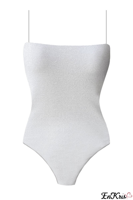 VÊTEMENTS POUR FEMMES EN LIGNE PAILLETTES BLANCHES - BODY JADE