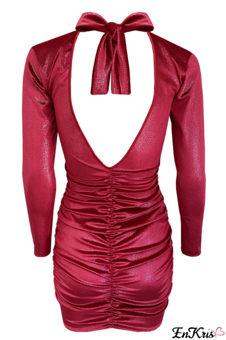 WOMEN'S CLOTHING ONLINE RED CHERRY - ABITO CHLOÉ