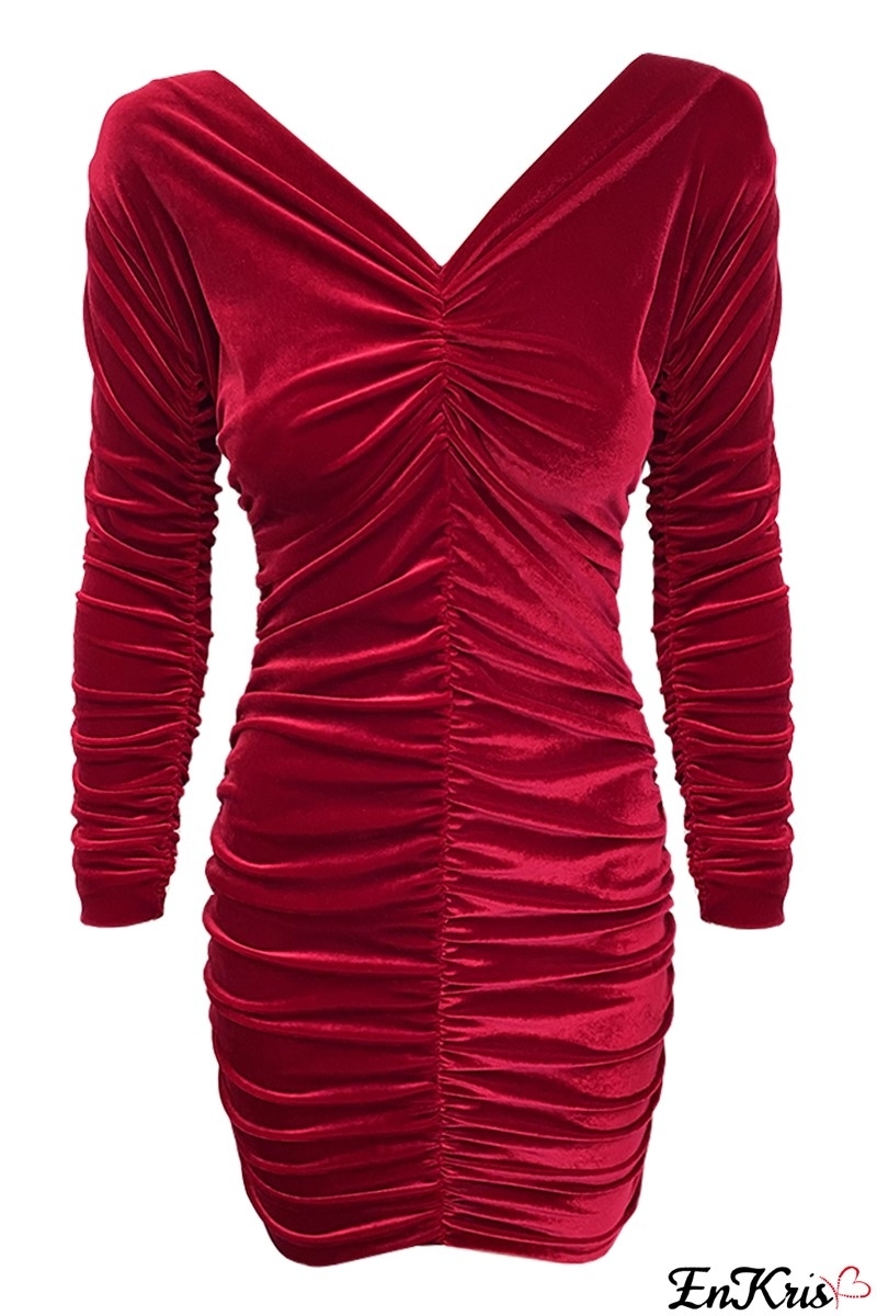 VÊTEMENTS POUR FEMMES EN LIGNE - ROUGE ABITO DEVA