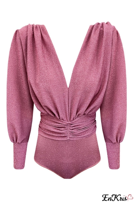 VÊTEMENTS POUR FEMMES EN LIGNE LILAS/OR - BODY DENISE 2