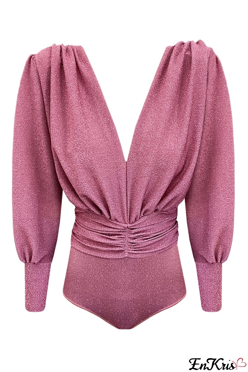 VÊTEMENTS POUR FEMMES EN LIGNE ROSE ANTIQUE - BODY DENISE