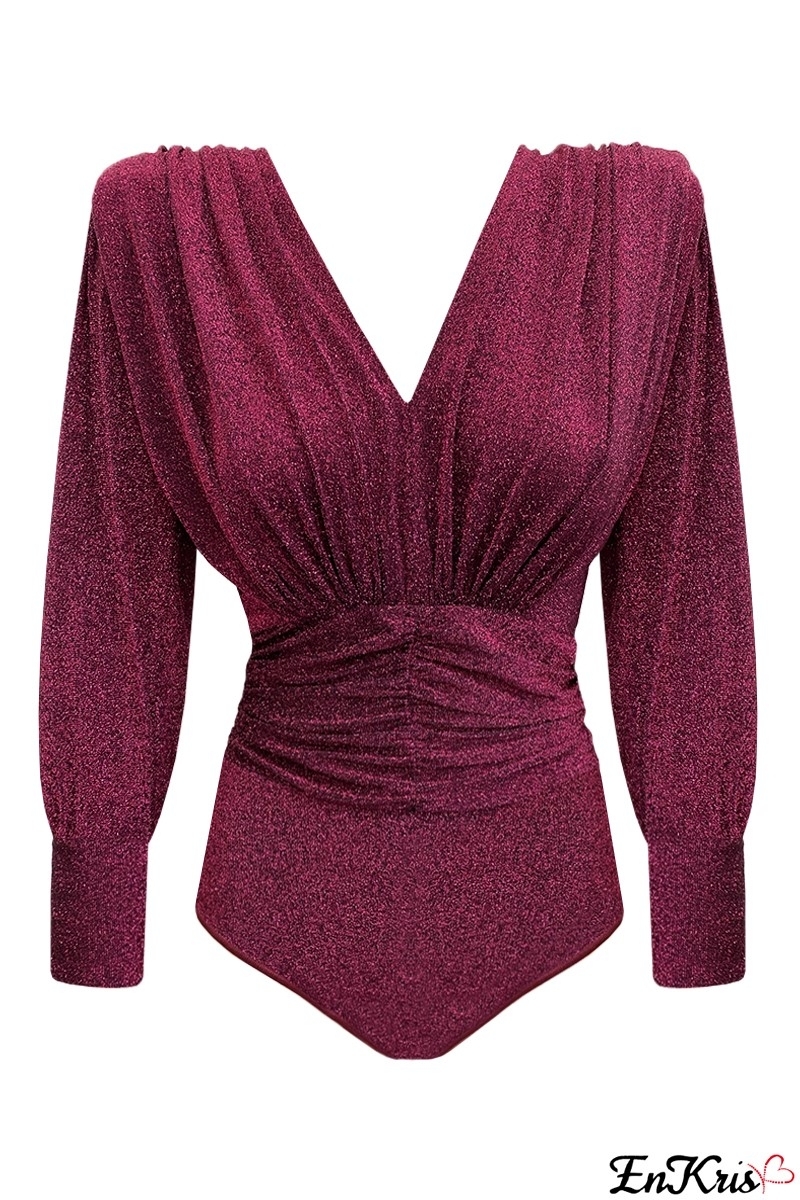 BORDEAUX AMARANTE VÊTEMENTS POUR FEMMES ONLINE - BODY DENISE