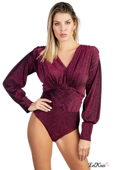 BORDEAUX AMARANTE VÊTEMENTS POUR FEMMES ONLINE - BODY DENISE