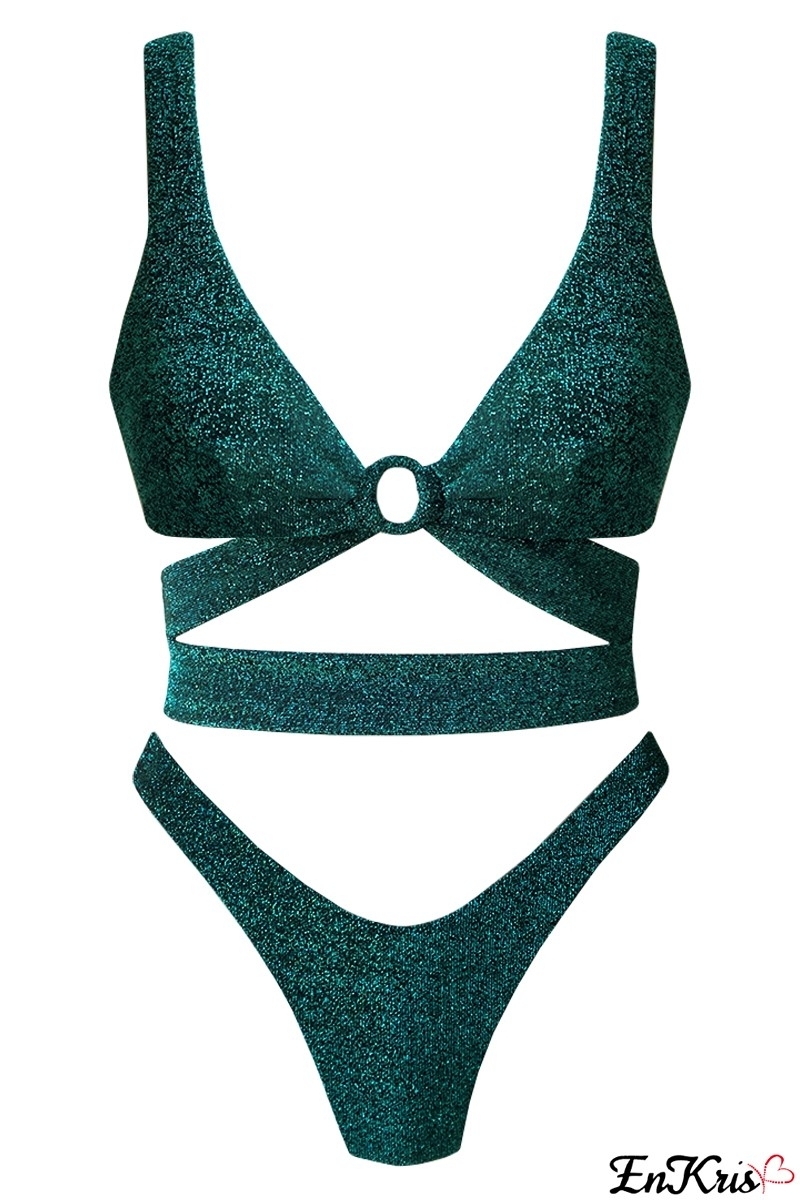 EMERALD GREEN BIKINI OUTLET - NILDE