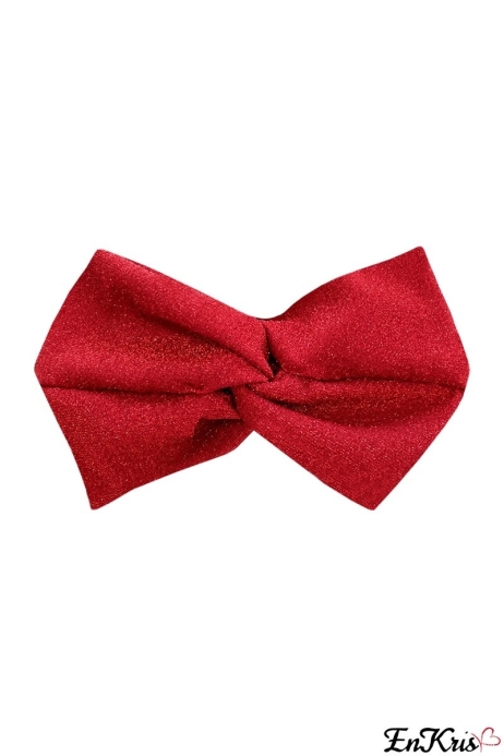TURBANS DE MER À PAILLETTES ROUGES - TURBANTE GLITTER