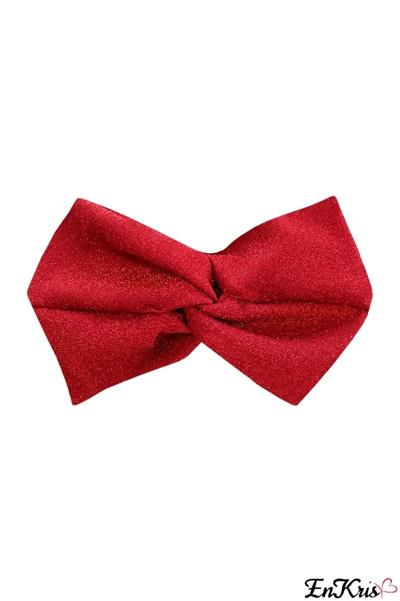 TURBANS DE MER À PAILLETTES ROUGES - TURBANTE GLITTER