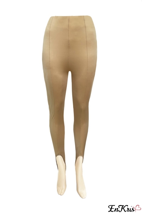 ABBIGLIAMENTO DONNA ONLINE Cammello - LEGGINGS ZOE