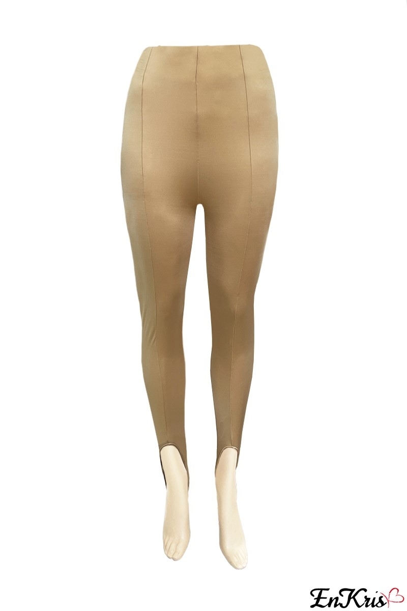 ABBIGLIAMENTO DONNA ONLINE Cammello - LEGGINGS ZOE