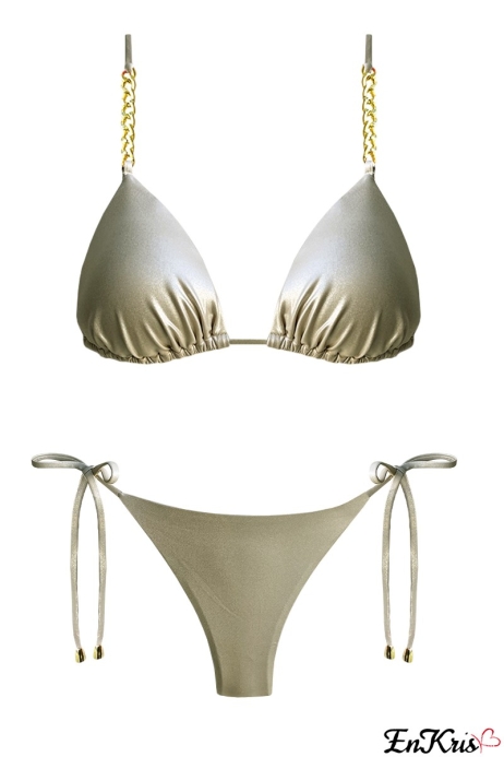 BIKINI CHAMPAGNE OUTLET - FELICIA LUREX