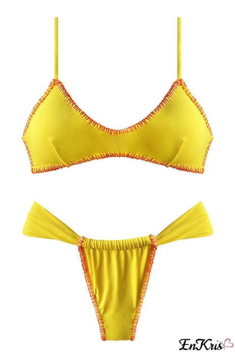 OUTLET BIKINI GIALLO - FLEUR