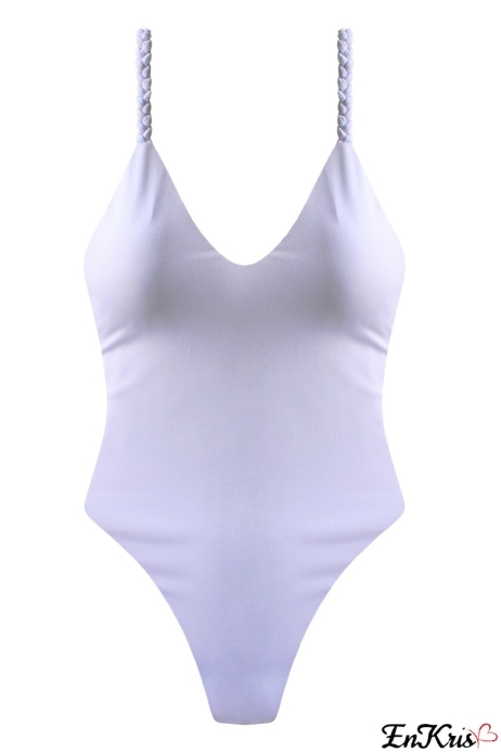 WHITE BIKINI OUTLET - MYCOL ONE-PIECE