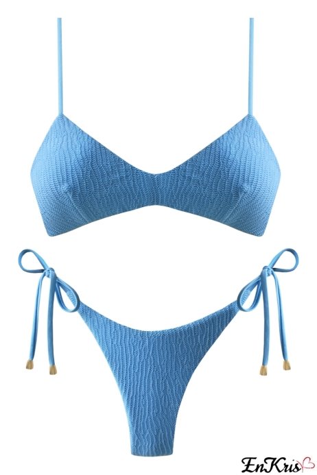 BIKINI BLEU POUDRE OUTLET - MELANY