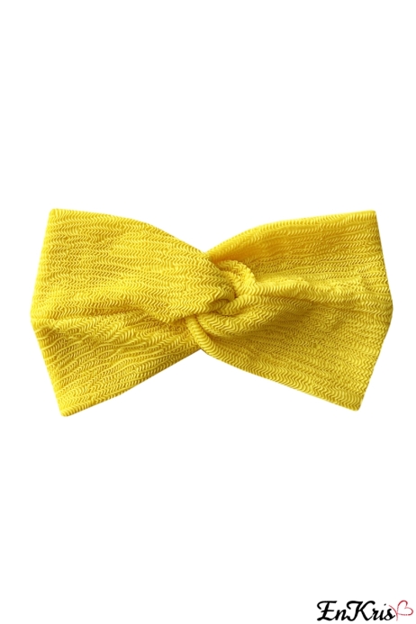 TURBANS DE LA MER JAUNE - TURBANTE PLISSE'