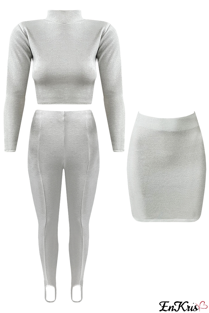 VÊTEMENTS POUR FEMMES EN LIGNE BLANC SET JOLIE