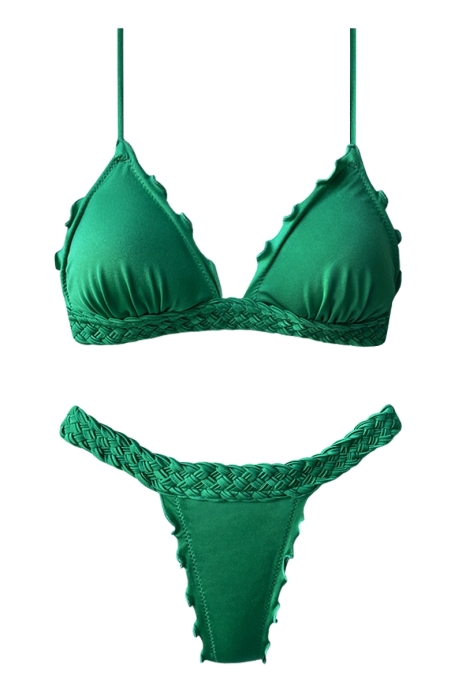 BIKINI VERT ÉMERAUDE OUTLET - NADY