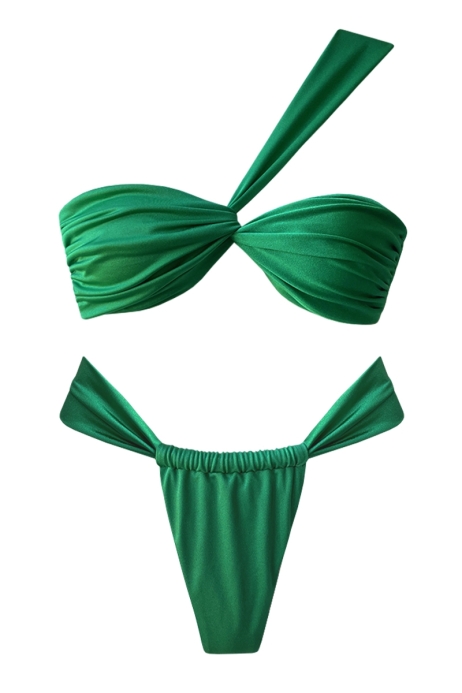 BIKINI VERT ÉMERAUDE OUTLET - SHARON