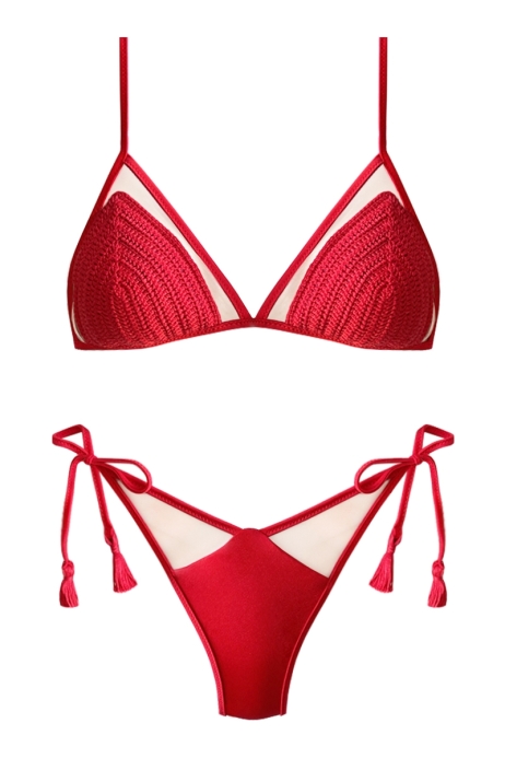 BIKINI ROUGE OUTLET - FLAVIA
