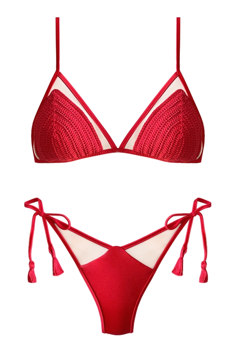 BIKINI ROUGE OUTLET - FLAVIA