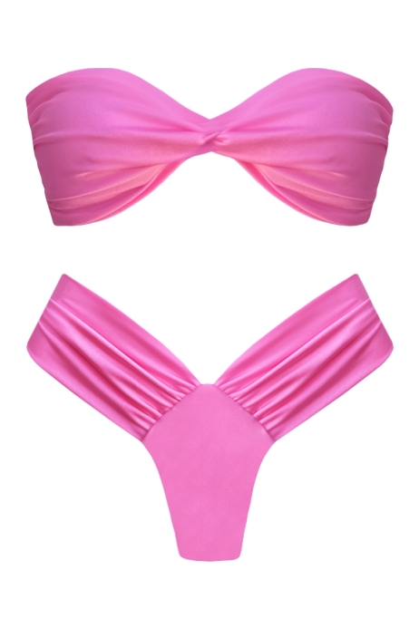 BIKINI ROSE OUTLET - THEA LYCRA