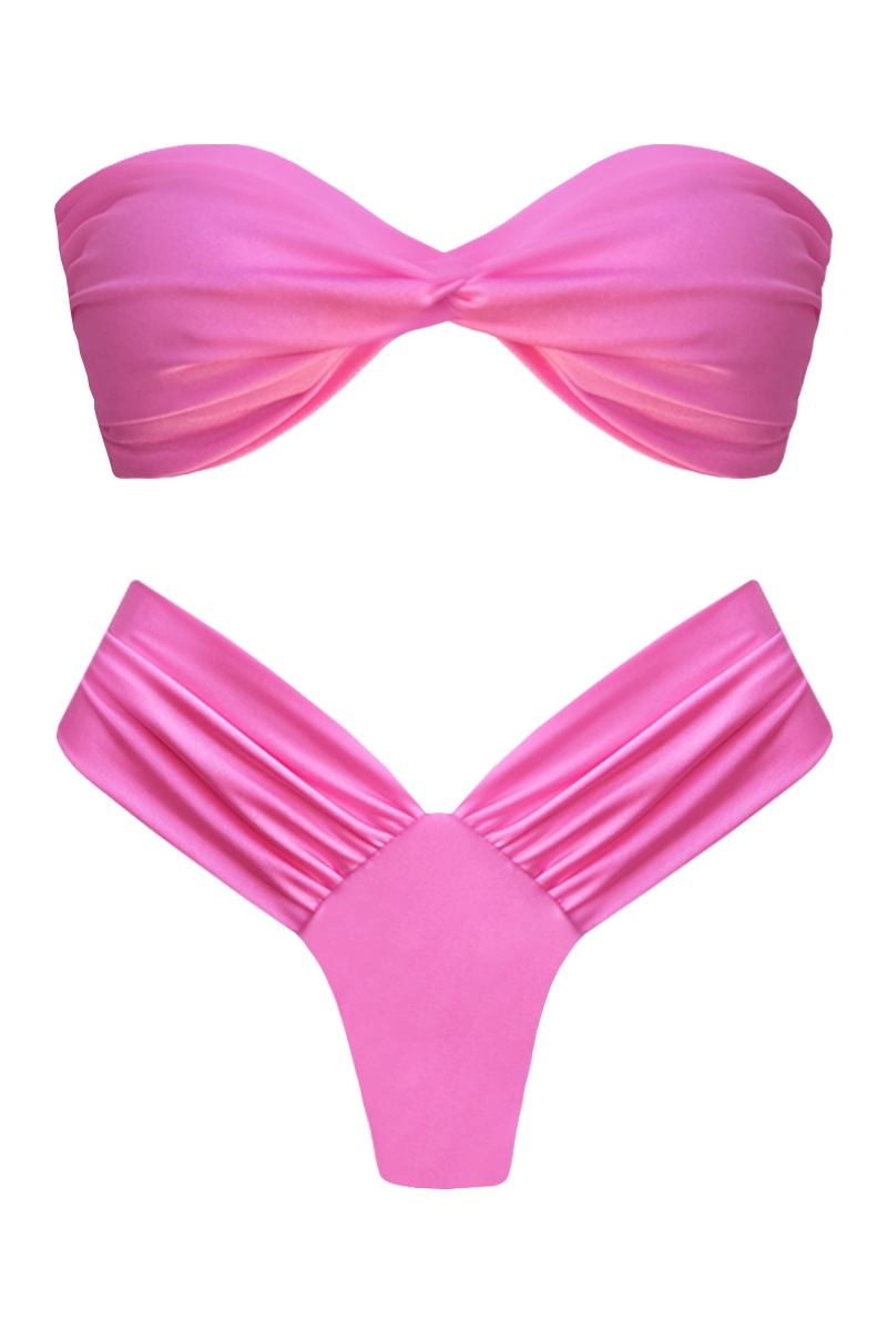 BIKINI ROSE OUTLET - THEA LYCRA