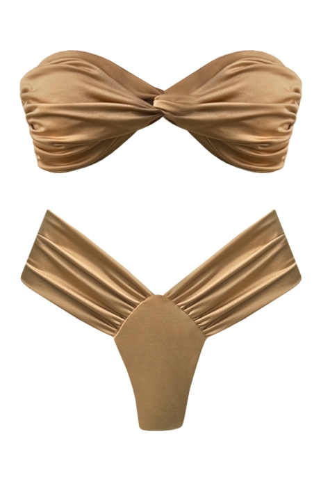 BIKINI CAMEL OUTLET - THEA LYCRA