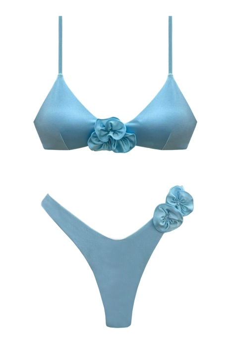 BIKINI BLEU POUDRE OUTLET - KYLA