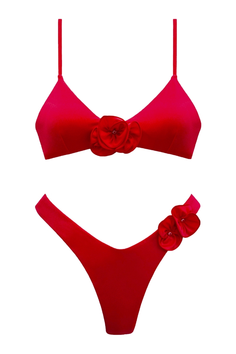 BIKINI TANGO ROUGE OUTLET - KYLA