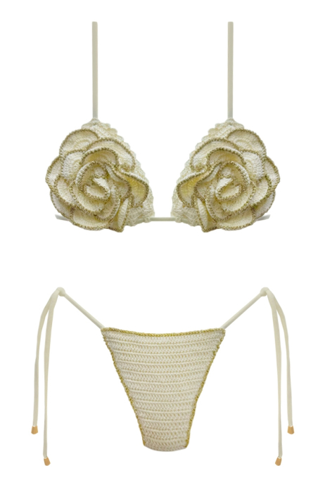 BIKINI BEURRE/OR OUTLET - SHANA