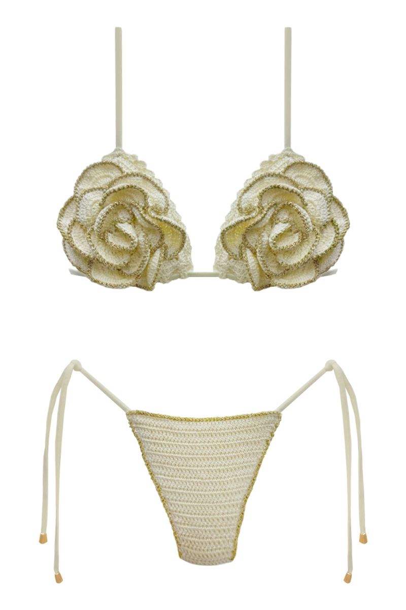 BIKINI BEURRE/OR OUTLET - SHANA
