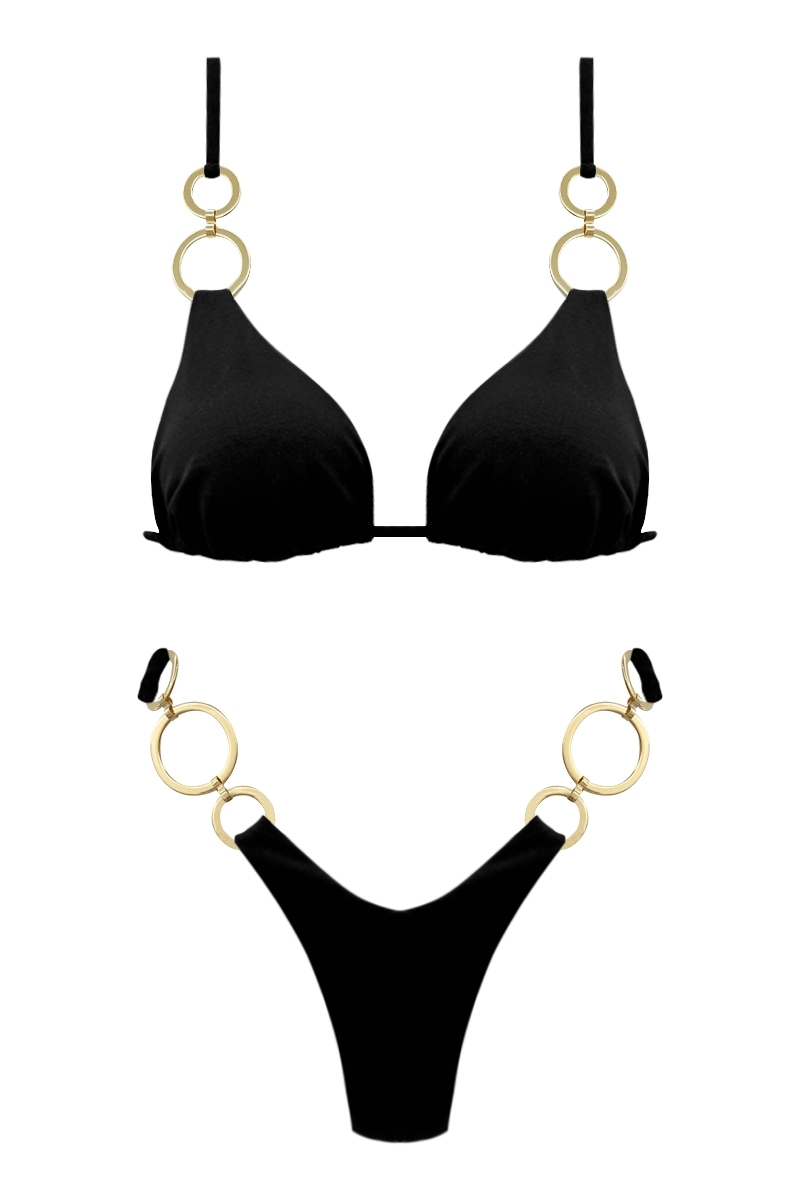 BIKINI NOIR OUTLET - MEGAN