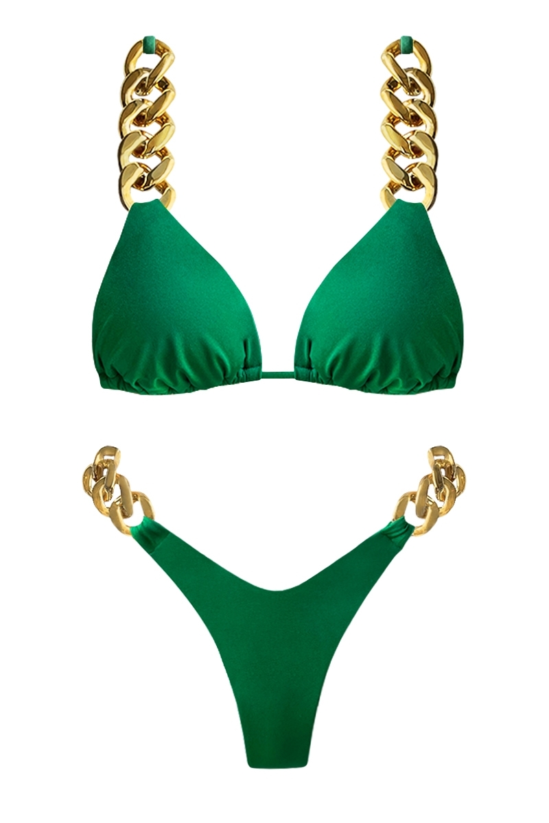 EMERALD GREEN BIKINI OUTLET - ZAYRA