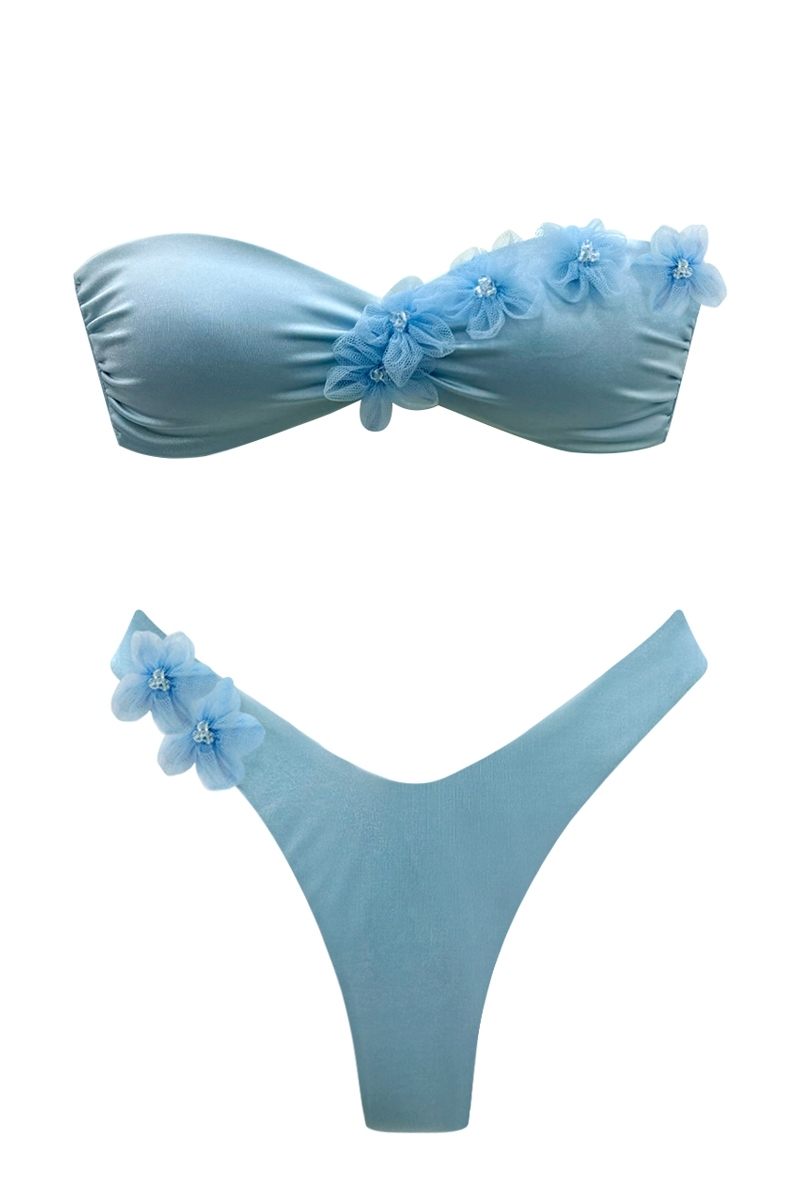 BIKINI BLEU POUDRE OUTLET - ALISYA