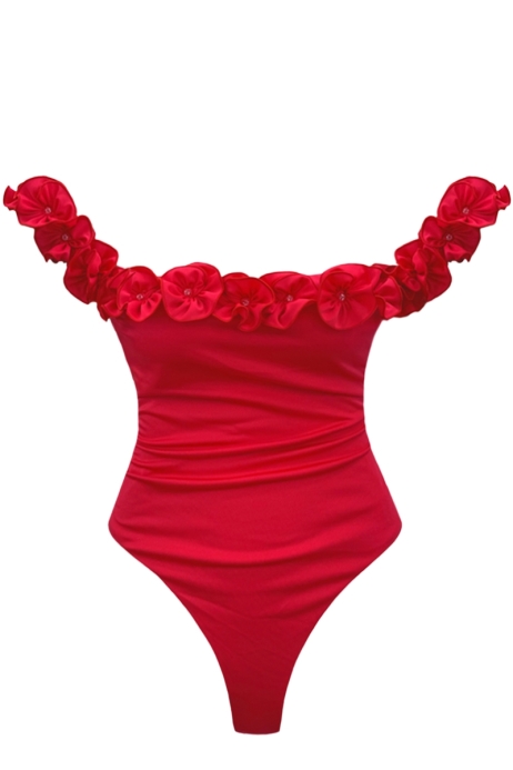 RED TANGO ONE PIECE BIKINI OUTLET - DIAMOND