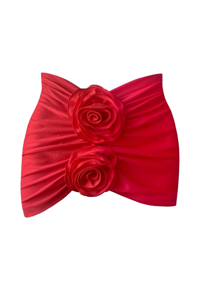 COPRICOSTUMI ROSSO - GONNA ROSE
