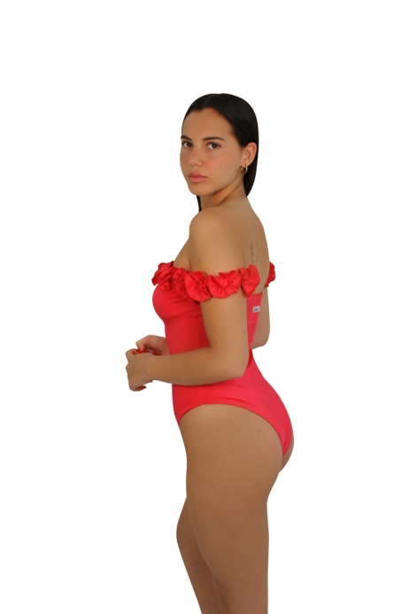 OUTLET RED TANGO ONE-PIECE BIKINI - DIAMOND