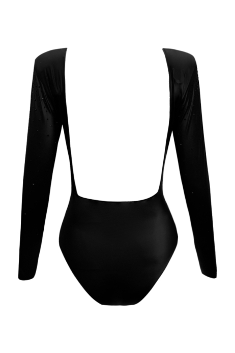 VÊTEMENTS POUR FEMMES EN LIGNE NOIR - BODY MARGOT