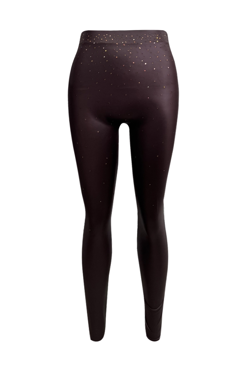ABBIGLIAMENTO DONNA ONLINE MOKKA - LEGGINGS YVES