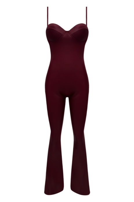 ABBIGLIAMENTO DONNA ONLINE BORGOGNA - JUMPSUIT ANGÉLIE