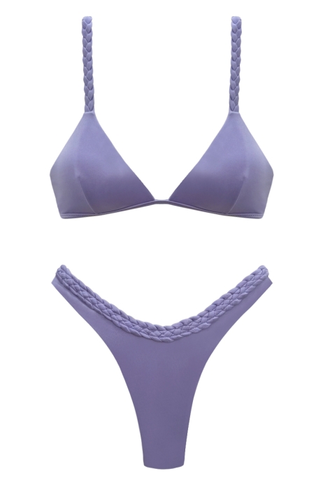 BIKINI CON LE TRECCE LILLA - ALMA