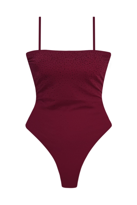 Costume INTERO  brasiliana BORGOGNA - SHINES