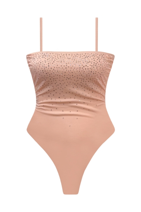 Maillot de bain brésilien une pièce SALMON - SHINES