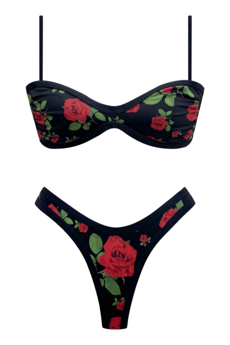 ROSA NEGRA BIKINI - FLAMENCA