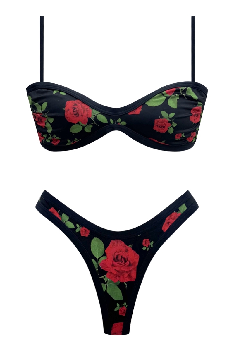 ROSA NEGRA BIKINI - FLAMENCA