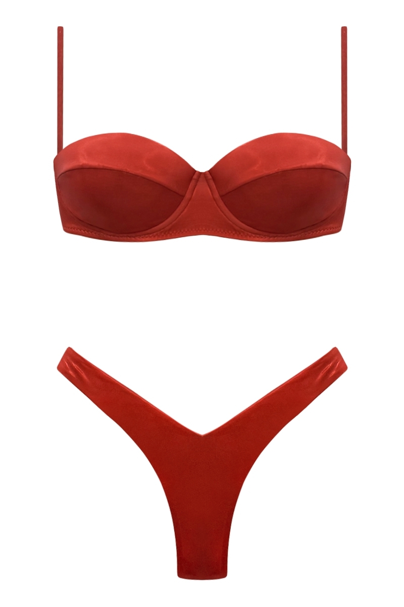 BIKINI ROSSO - CAMELIA