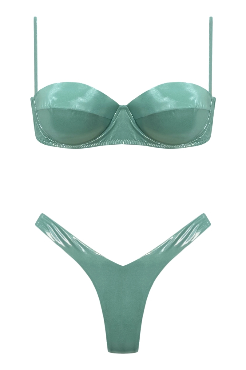 BIKINI VERDE MENTA - CAMELIA