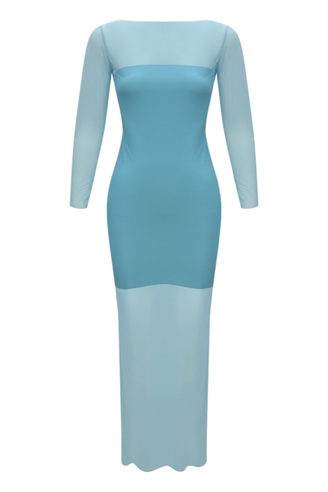 POWDER BLUE/AQUAMARINE DRESS - SUBLIME