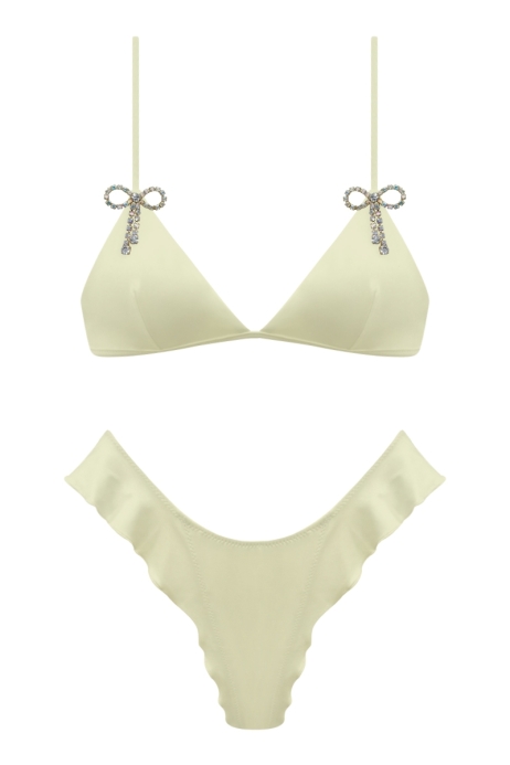 SALMON BIKINI - PERLA BOW 2