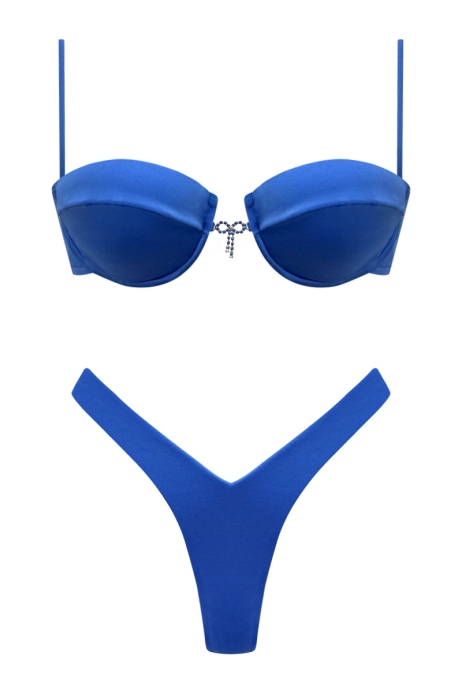 BIKINI BLU OLTREMARE - LIA BOW