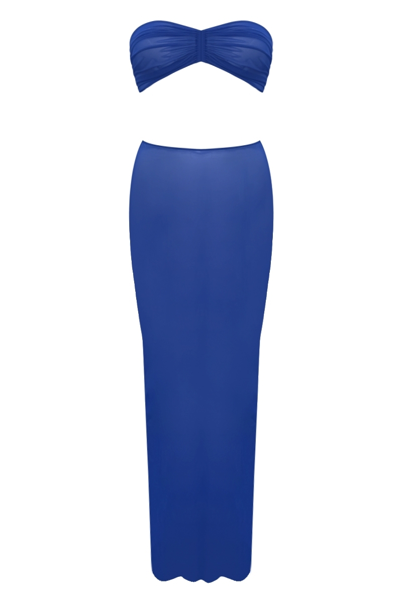 COPRICOSTUMI BLU OLTREMARE - CORD SET CHERIE